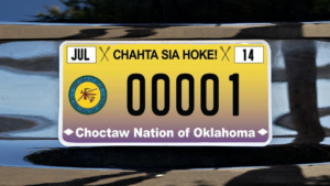 Oklahoma Tribal License Plates (Choctaw Vehicle Tags)