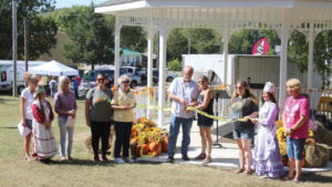 Stringtown Gazebo Ribbon Cutting Ceremony