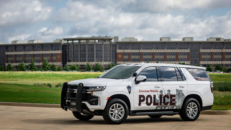 New Patrol Cars Pay Tribute to Original Choctaw Lighthorse Police ...