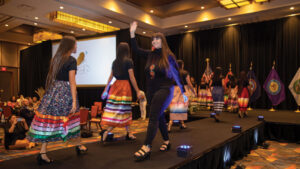 Indigenous fashion show