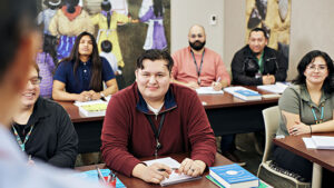 Choctaw School of Language apprentices