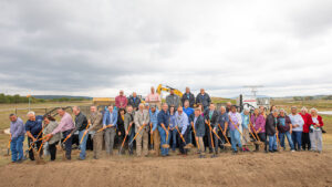 Emerging Aviation Technology Center groundbreaking ceremony