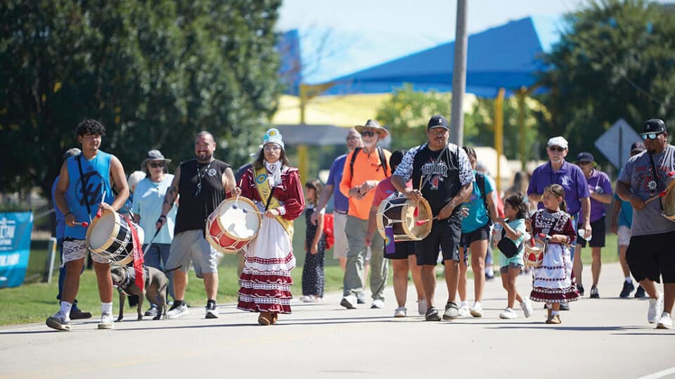 Trail of Tears walkers