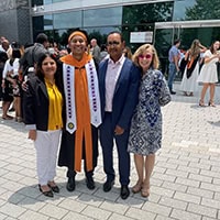James earns doctorate from UTHealth