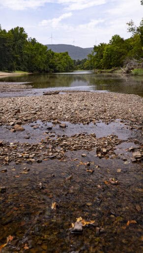 Kiamichi River bottom