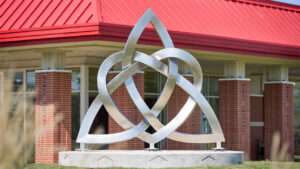 Eternal Heart Sculpture