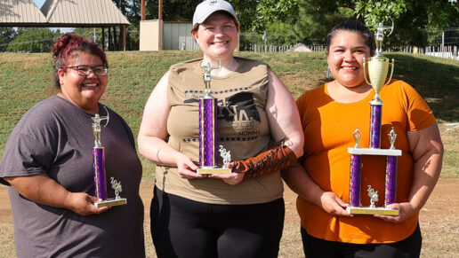 Women 18-34 First Place, Abbie Wilson; Second Place, Kelbie Kennedy; Third Place, Macy Bohanan