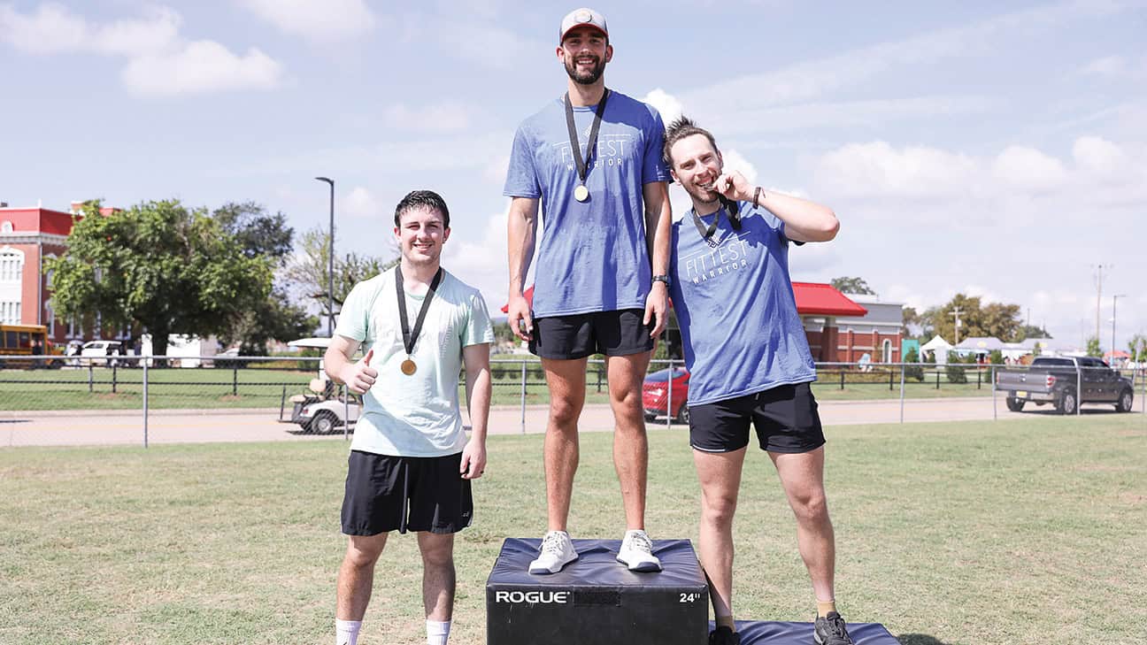 Men's Open Division First Place: Jordan Benson Second Place: Joshua Benson Third Place: Cody Hicks