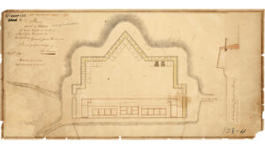 Plans for Fort Adams at Loftus's Heights, State of Mississippi