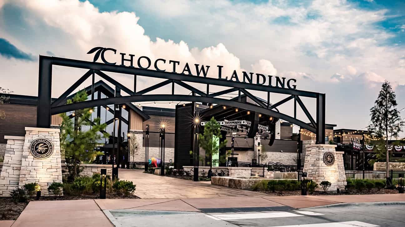 Entrance to Choctaw Landing